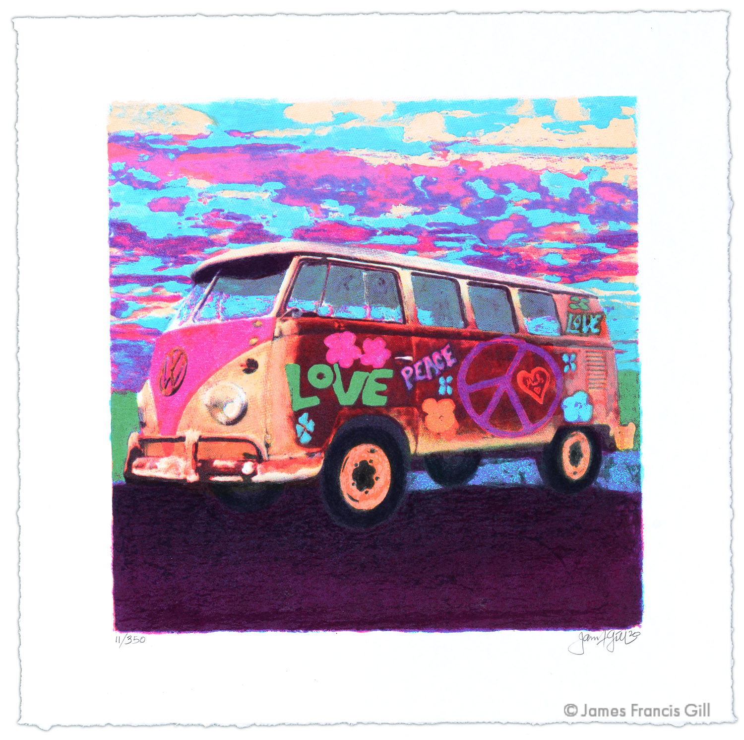 Mini Hippie Bus